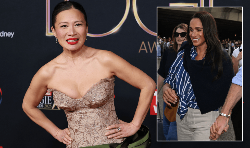 Poh Ling Yeow and Meghan Markle