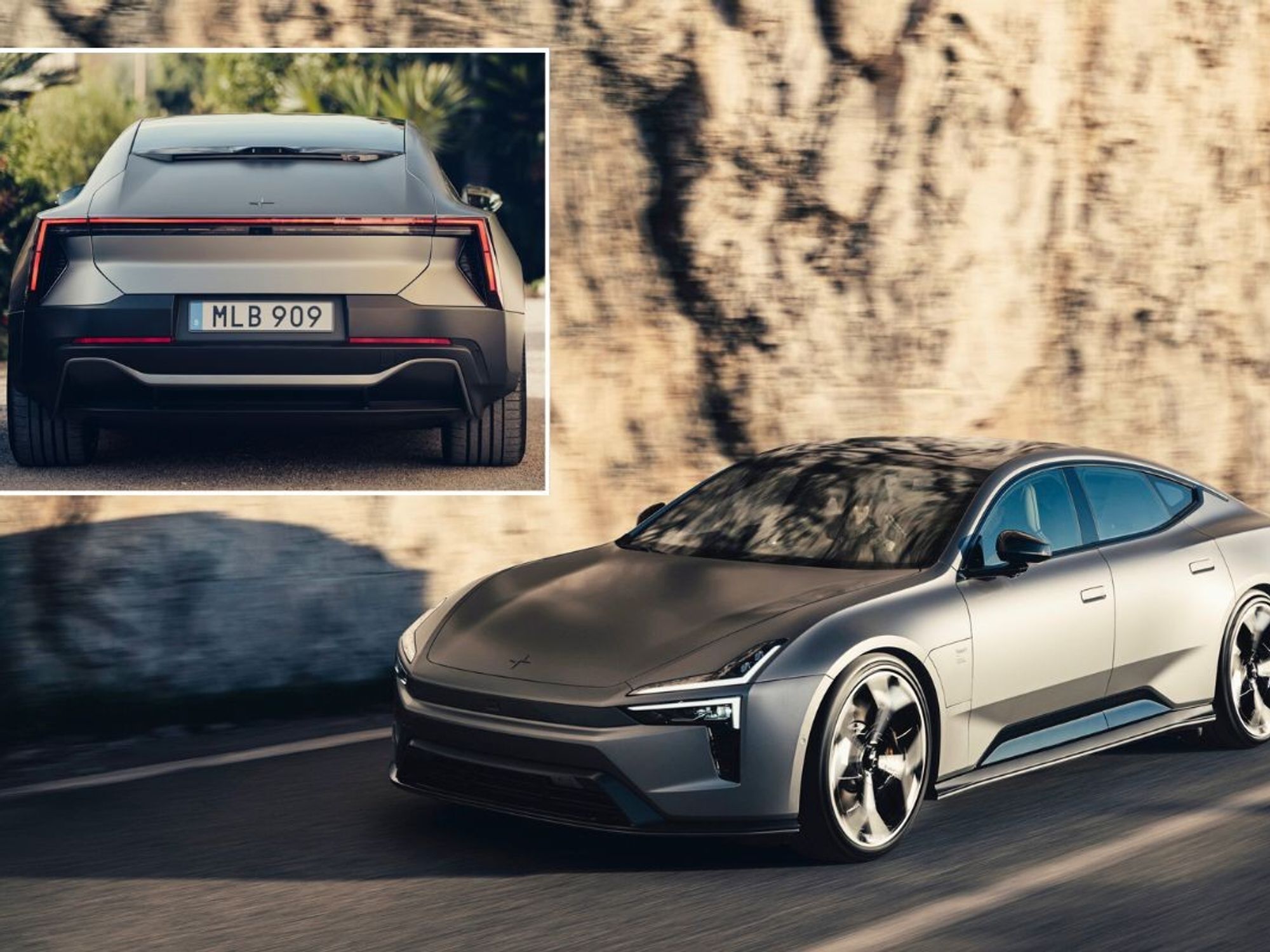 Polestar 5 without a rear window