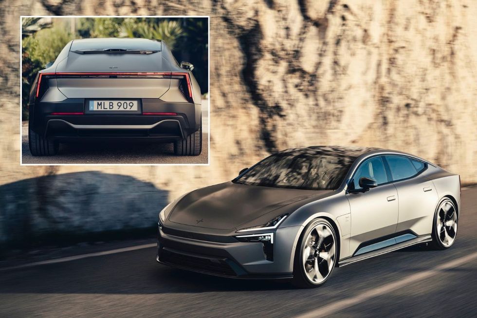 Polestar 5 without a rear window