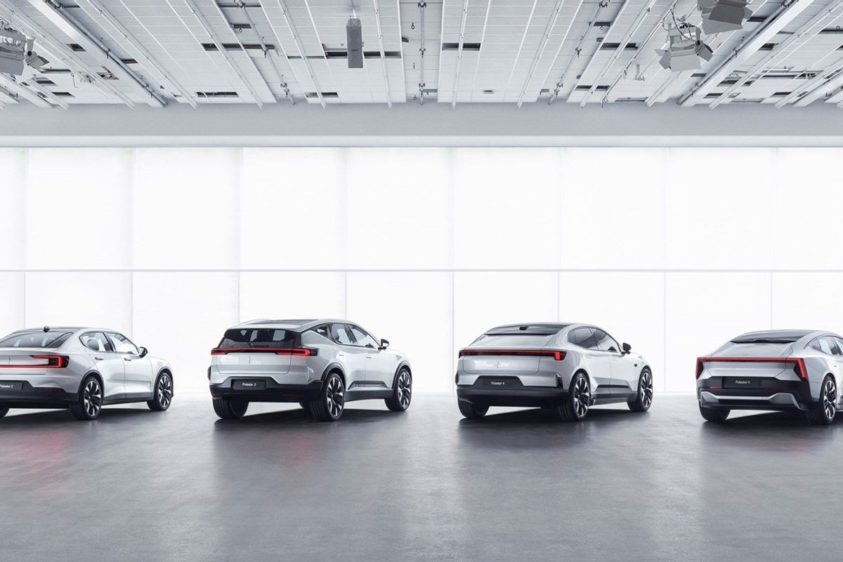 Polestar's electric cars