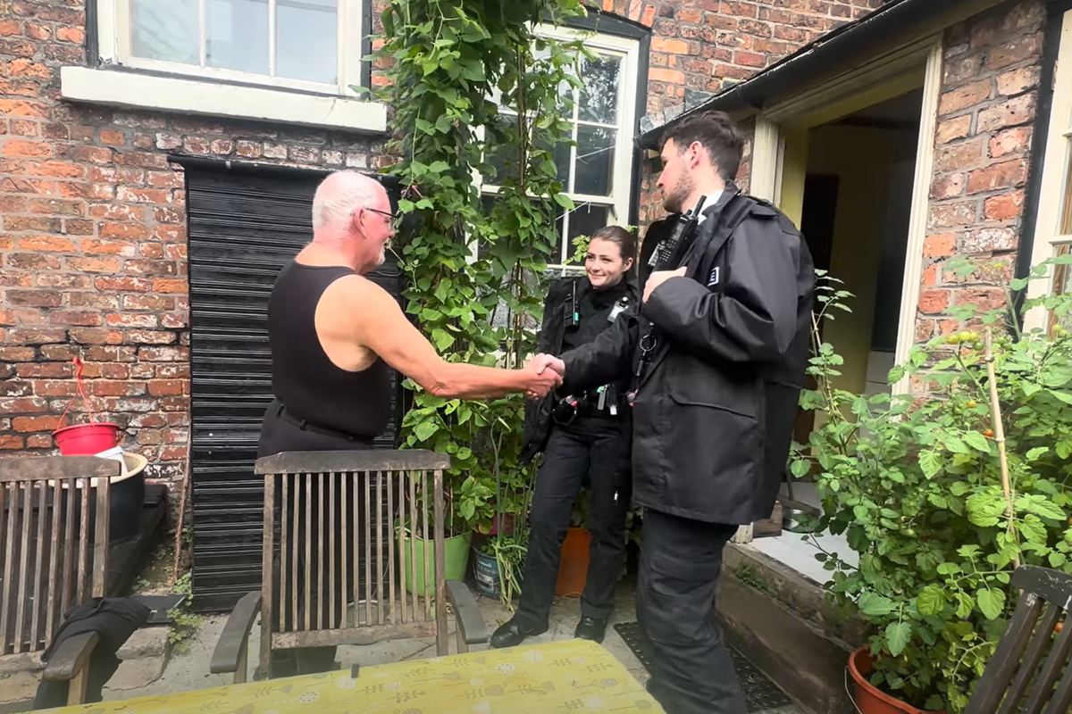 Police and Keith Hackett