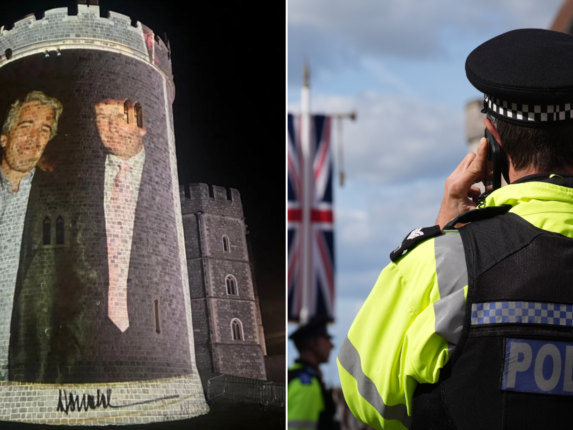 Police and the projection