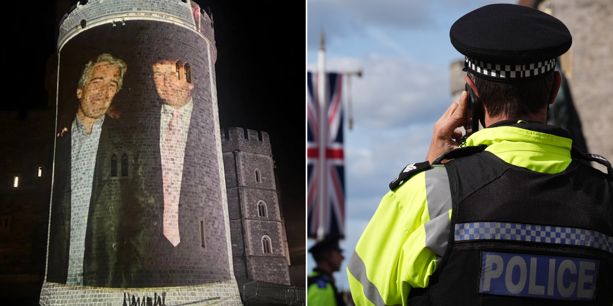 NextImg:Four arrested in Windsor after Donald Trump's arrival rocked by TWO sets of protests