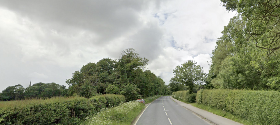 Police are at the scene in woodlands off Ferriby High Road
