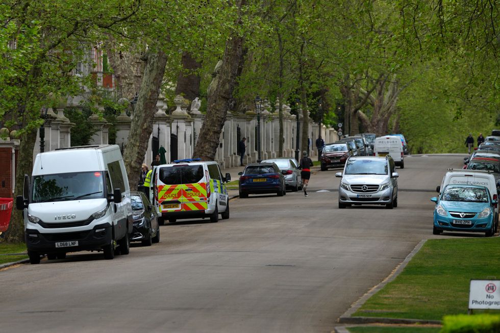 Police are investigating an incident which occurred at Kensington Gardens, near the Israeli embassy, last week
