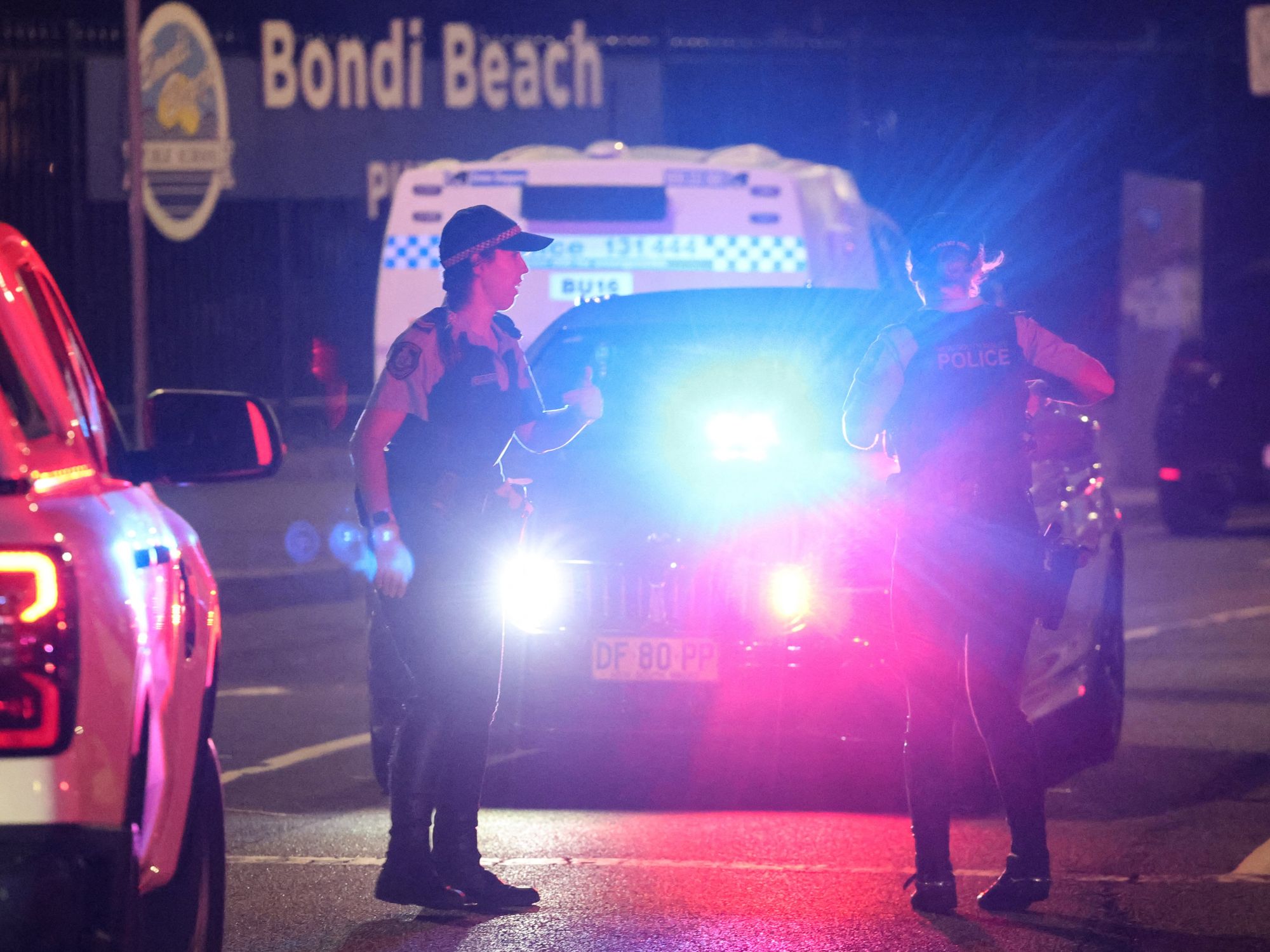Police at Bondi Beach