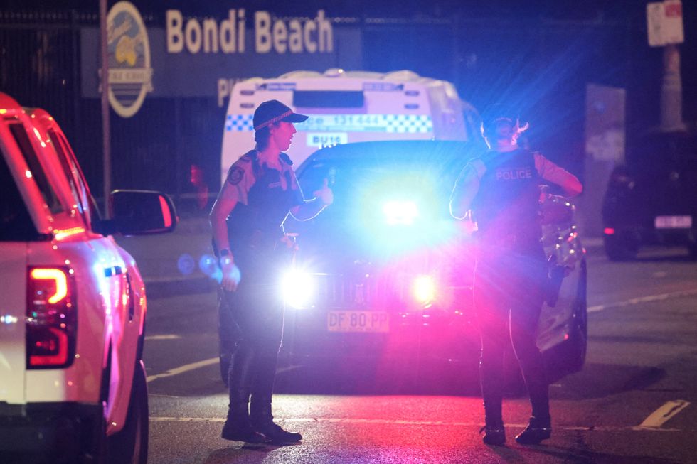Police at Bondi Beach
