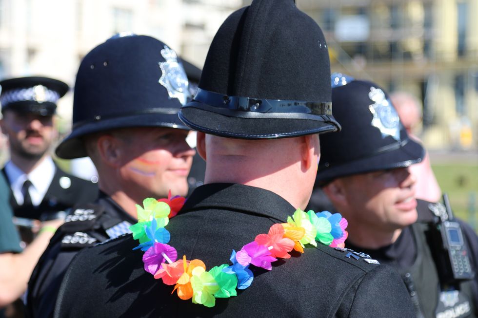 Police at Pride