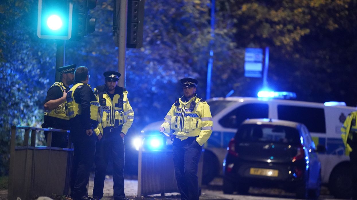 Police at scene of Leeds stabbing
