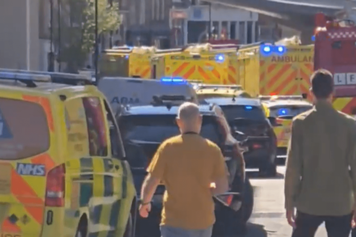 London tube station swarmed by armed police after passengers left feeling unwell amid chemical leak fears
