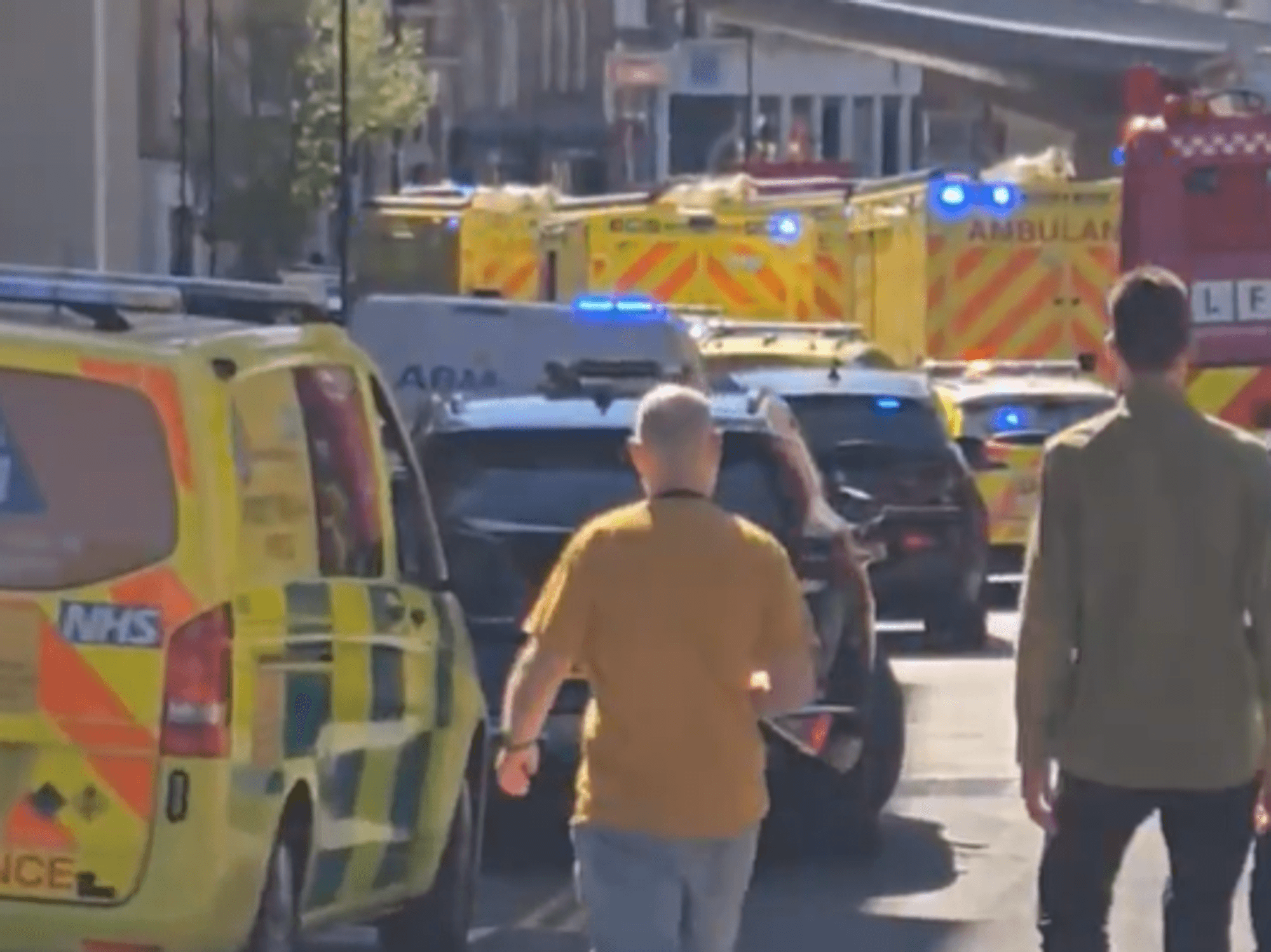 London tube station swarmed by armed police after passengers left feeling unwell amid chemical leak fears