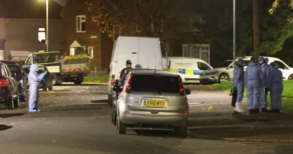 Police attended the scene