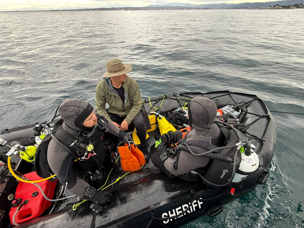 Police boat searching for Erica Fox