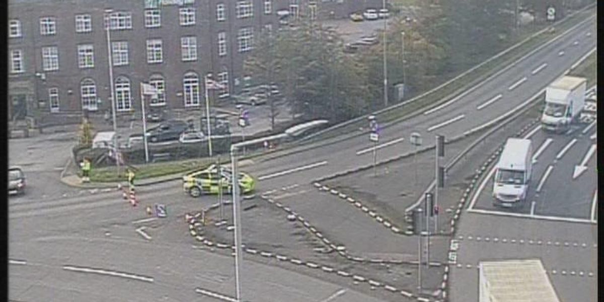 NextImg:A66 traffic: Drivers face three-hour delays as 'hazardous area response team' attends 'serious collision'
