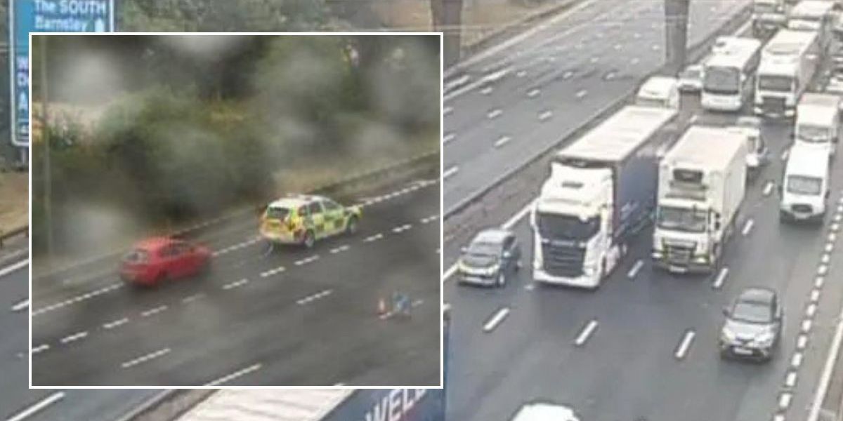 NextImg:M1 traffic: Serious crash forces motorway to close for 'several hours' with drivers urged to 'avoid area'