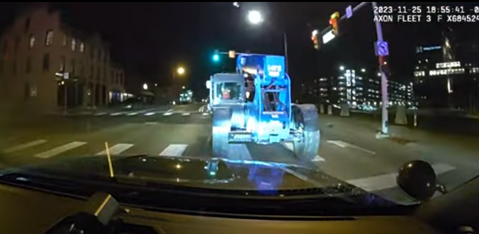 Police chase footage