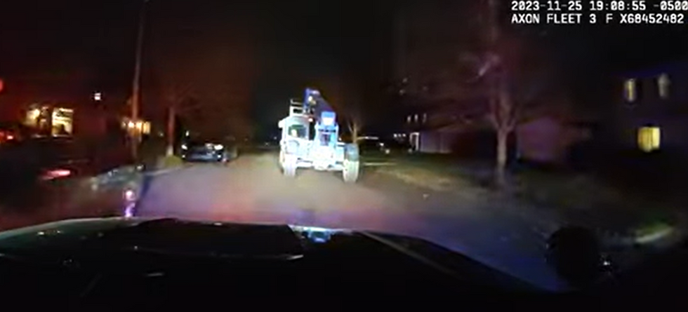 Police chase footage