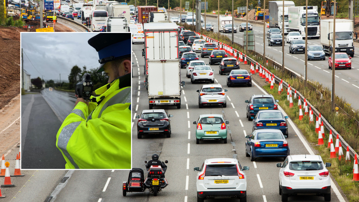 Police checks on speeding and UK road