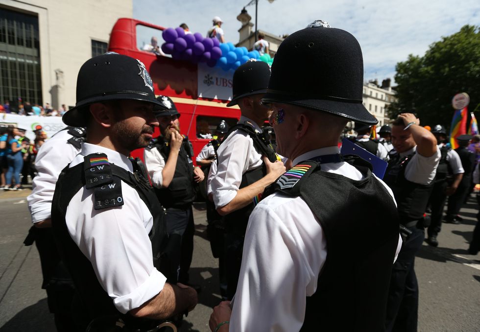 Police chiefs have been accused of 'wasting money on woke nonsense' after £66,000 was spent on LGBT-themed merchandise