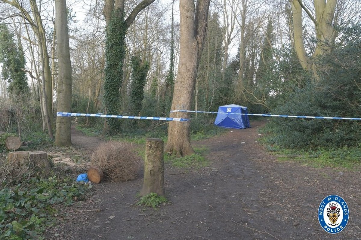 Police corden where man body was found