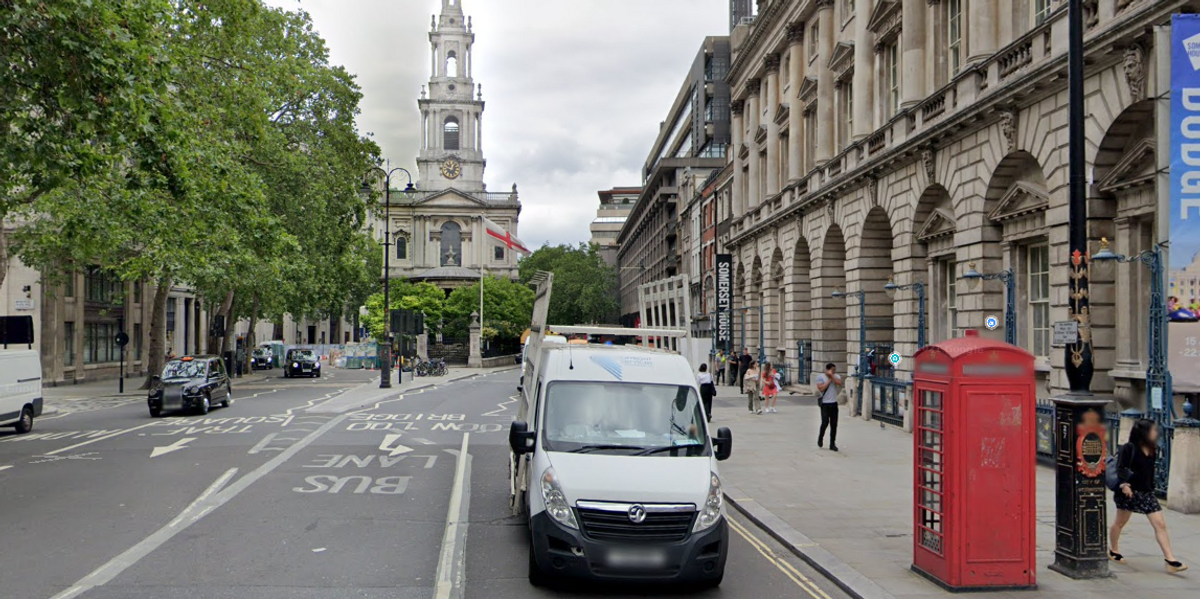 NextImg:Van 'ploughs into multiple people' in central London as emergency services rush to the scene