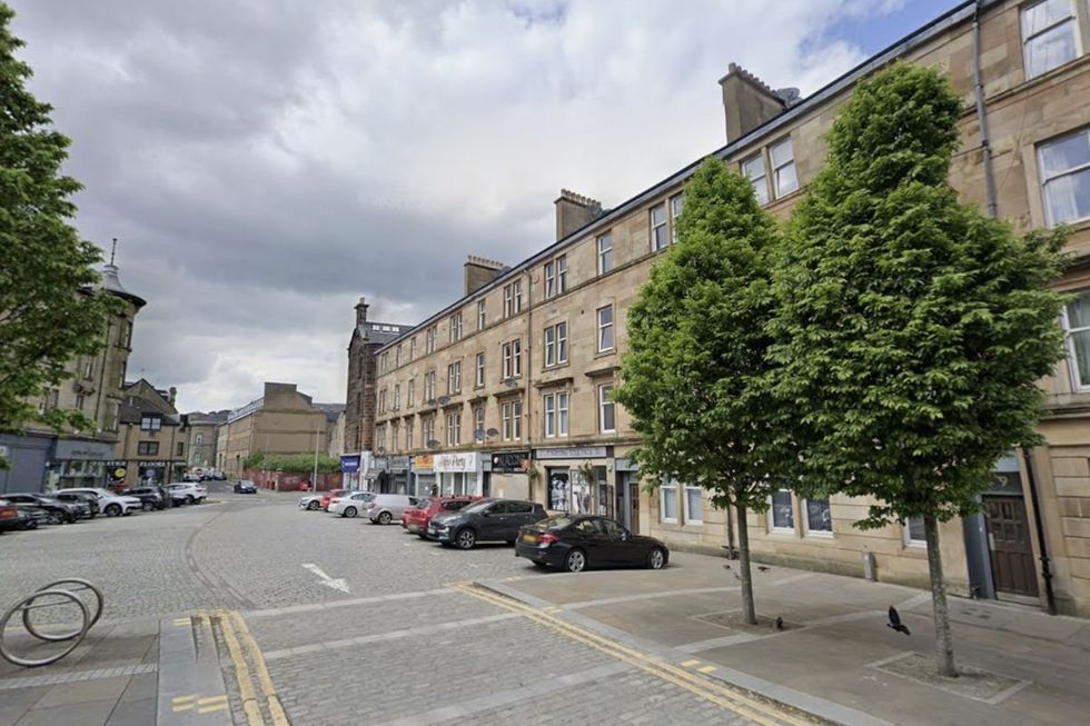 Police cordoned off the road as officers launched their investigation into the circumstances surrounding the tragedy