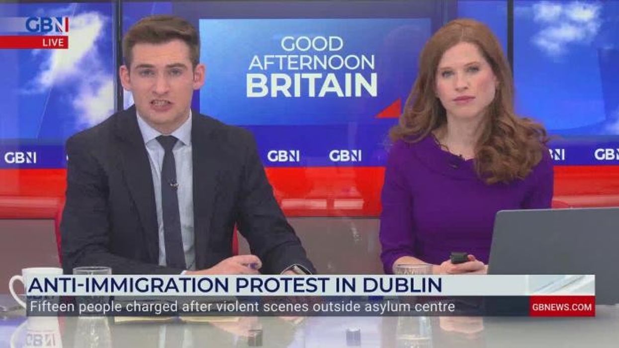 Police 'create HAVOC' at anti-immigration protest in Dublin as local 'fears for her children'