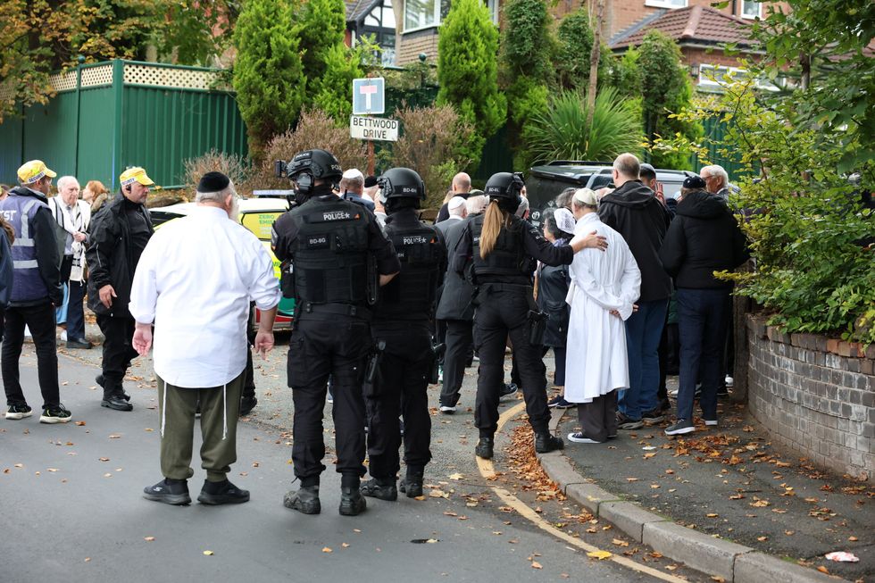 Police declared the situation as a 'major incident'