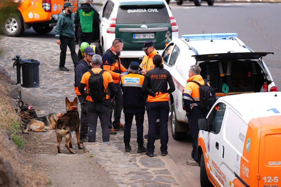 Police dogs in Tenerife