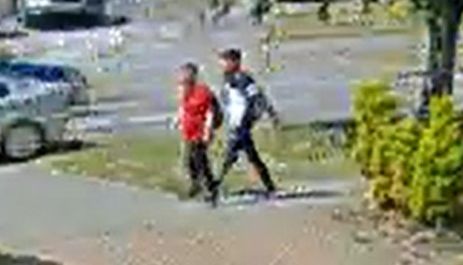 Police have released CCTV footage of two males they want to speak to about the incident