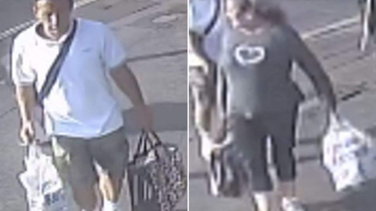 Police have released two CCTV images