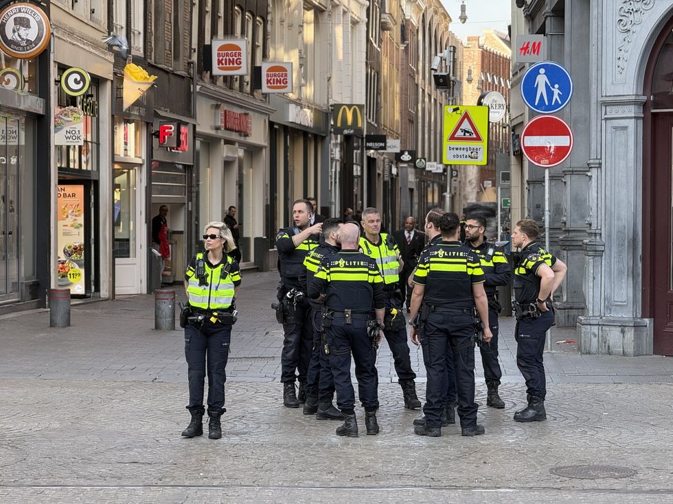 Police in Amsterdam