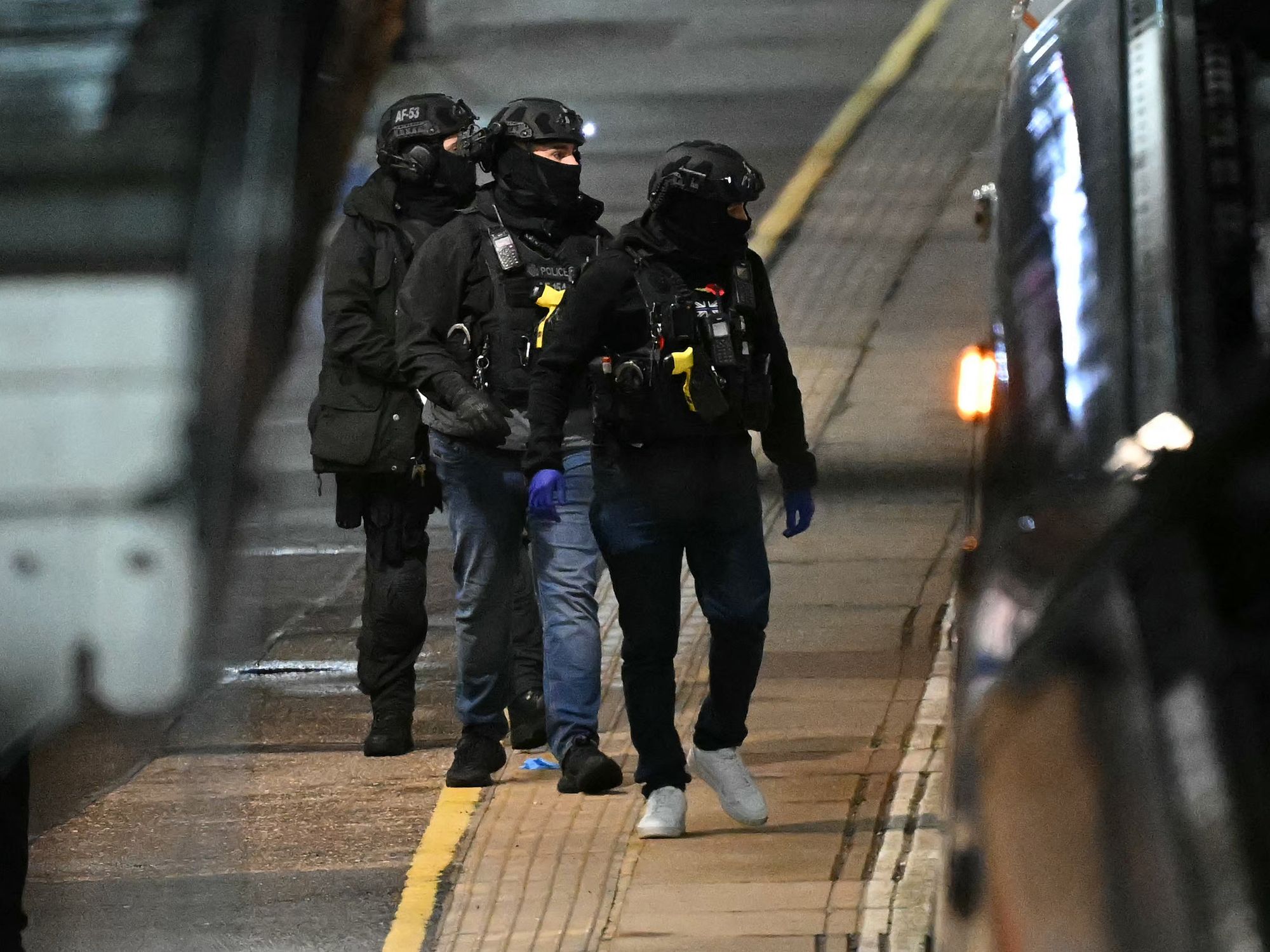 Police in Huntingdon