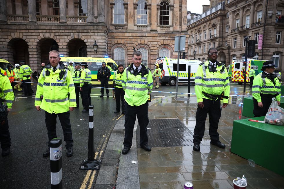 Police in Liverpool