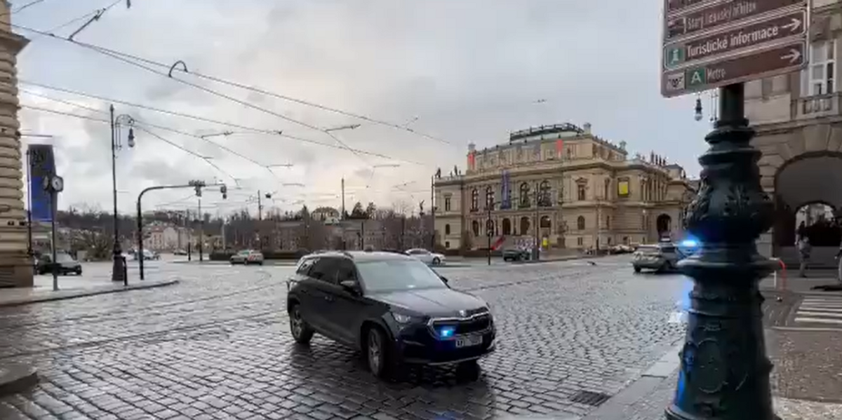 NextImg:Prague shooting: City locked down as gunman opens fire in university