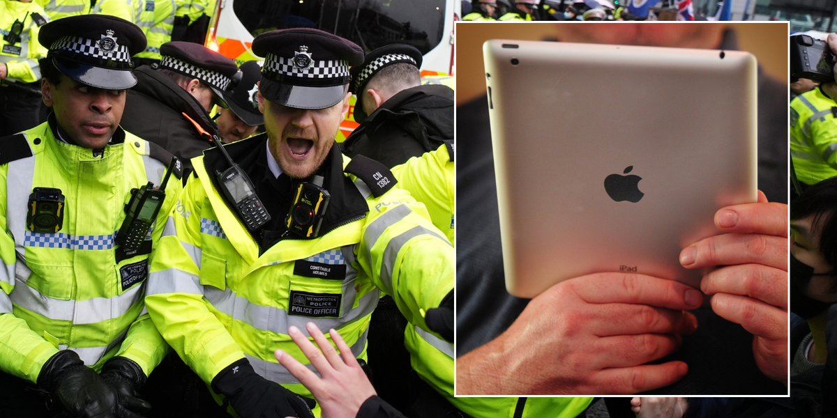 NextImg:Mother-of-two ARRESTED and kept in cell for SEVEN HOURS after 'confiscating her child's iPad'