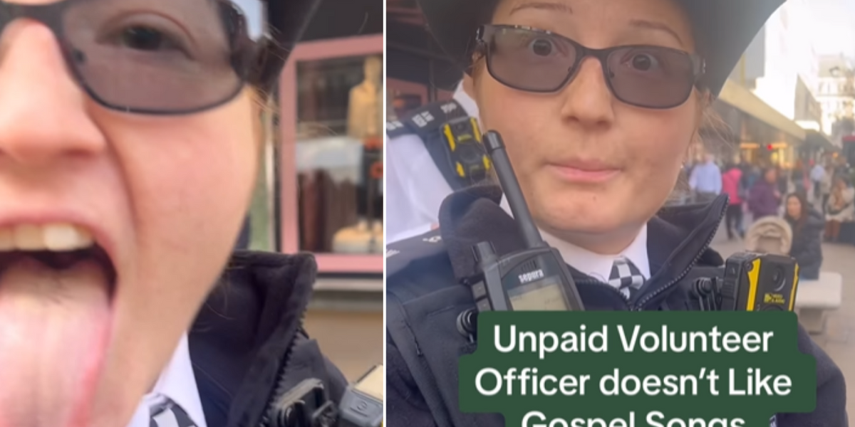 NextImg:Police launch investigation into constable who wrongly told gospel singer 'not to sing outside of church grounds'