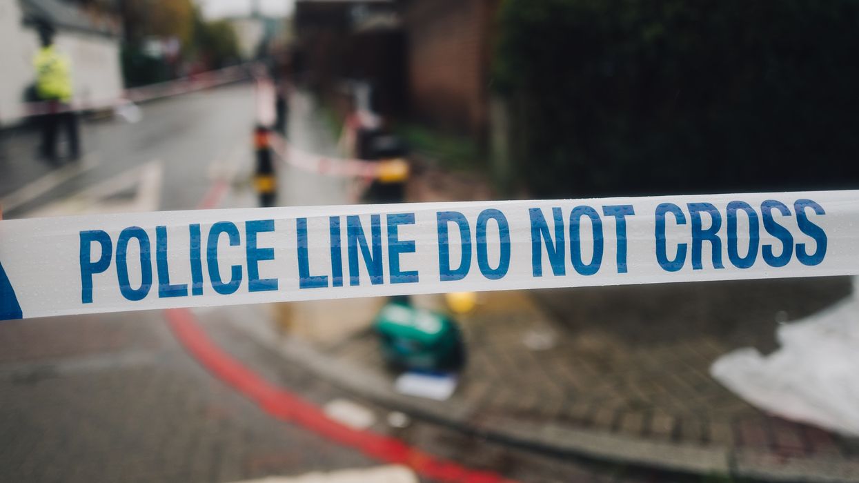 Police line