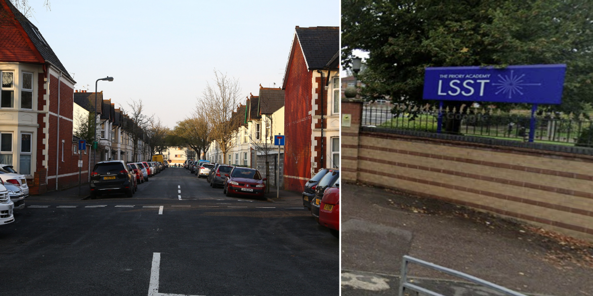NextImg:Locals forced to walk on the road to get around parked vehicles as students 'abandon' their cars next to school