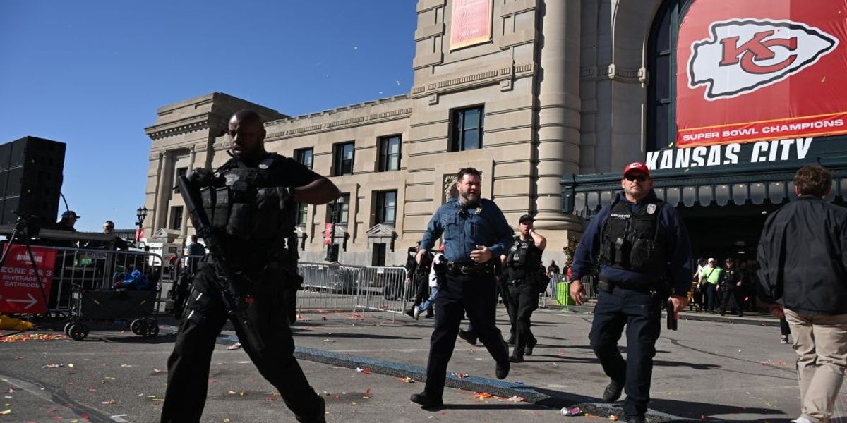 NextImg:Kansas City shooting: Shots fired and 'multiple people hit' amid parade for Chiefs' victory in Super Bowl