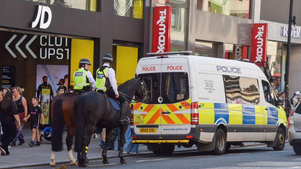Police on the high street