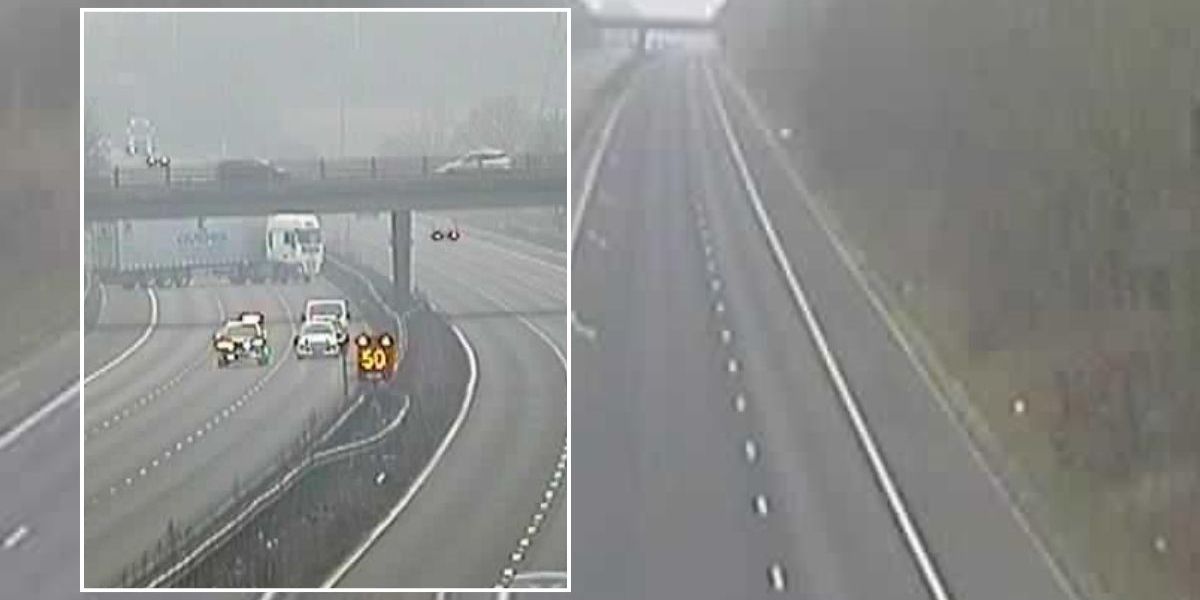 NextImg:M69 traffic: 'Police-led incident' forces major motorway to shut as drivers face congestion havoc
