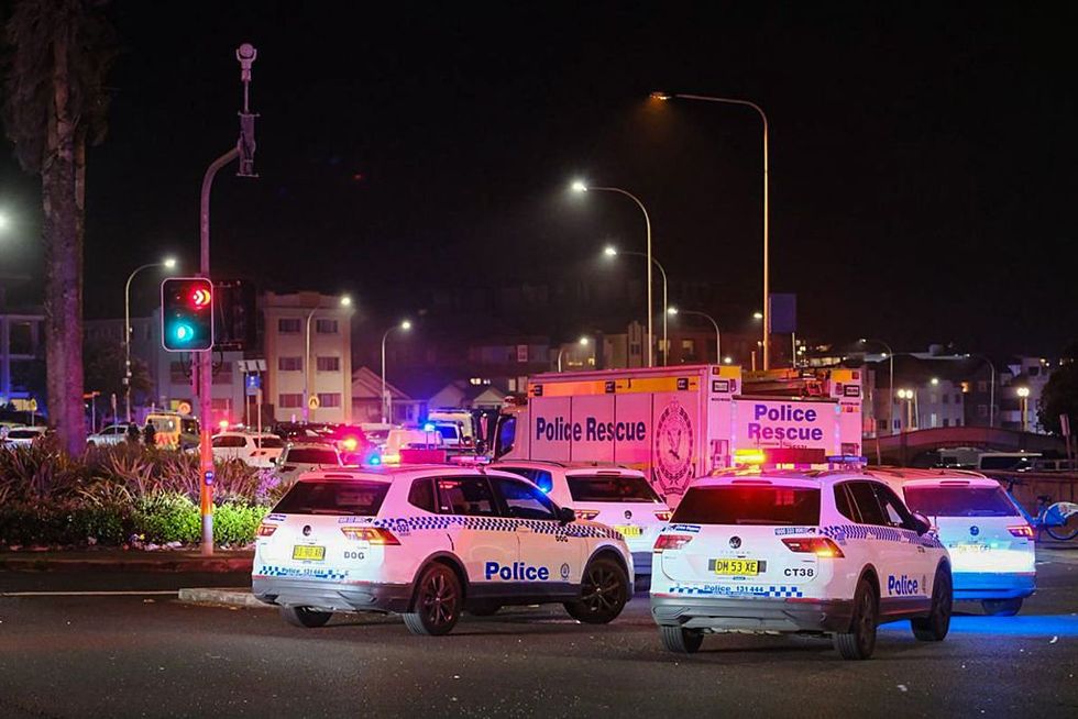 Police presence in Bondi