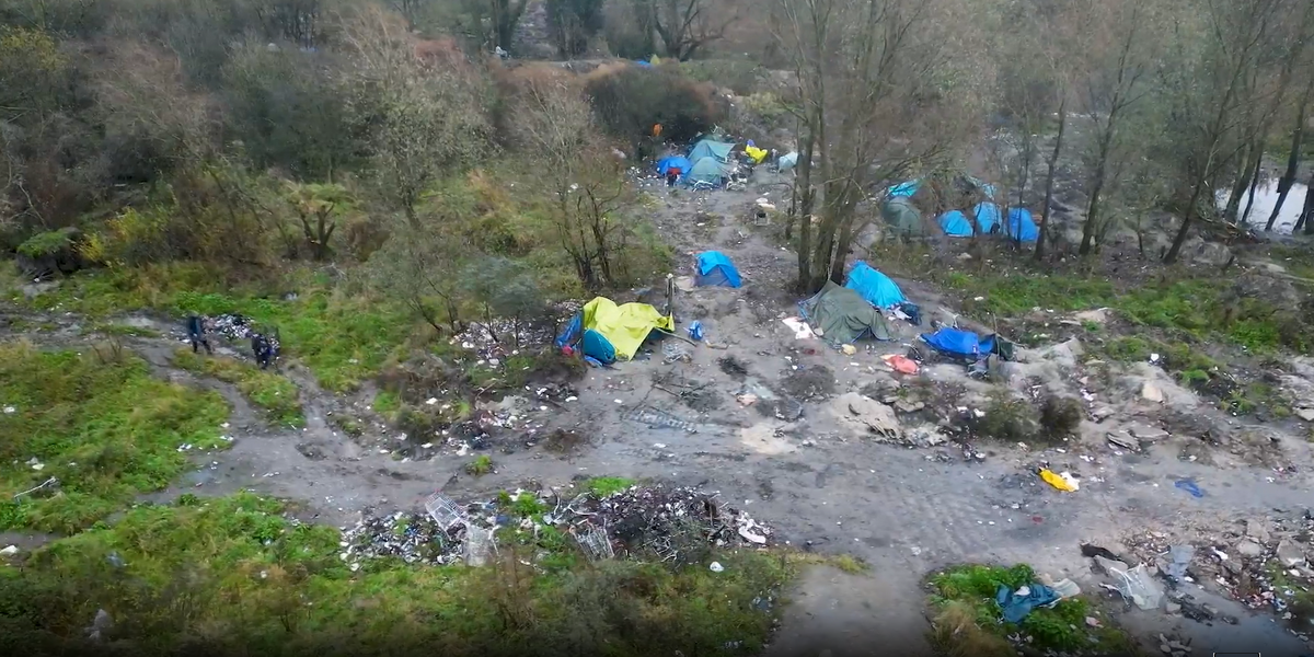 NextImg:Migrant stabbed to death at camp near Dunkirk as violence grips northern France