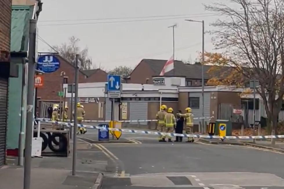 Police remain in attendance at the scene