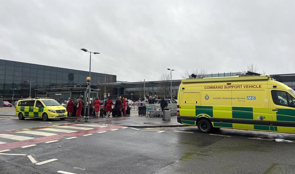 Police response at Heathrow Airport