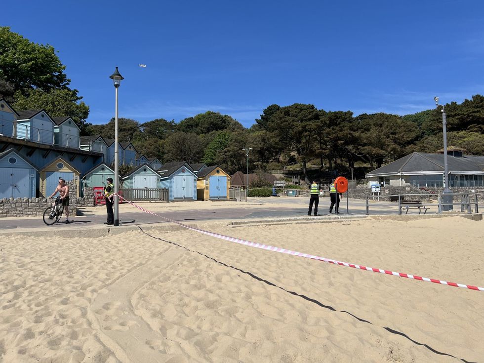 Police scene in Bournemouth