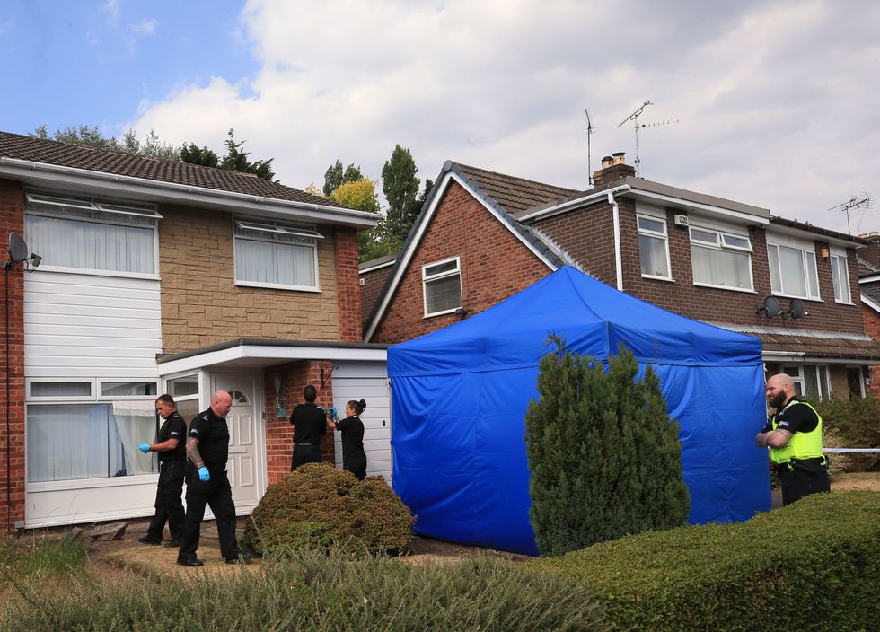 Police searching Letby's house