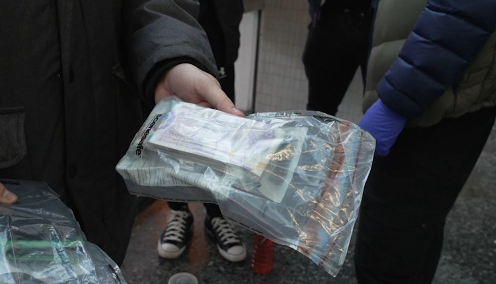 Police seized tens of thousands of pounds worth of drugs during the first day of a four-day operation.