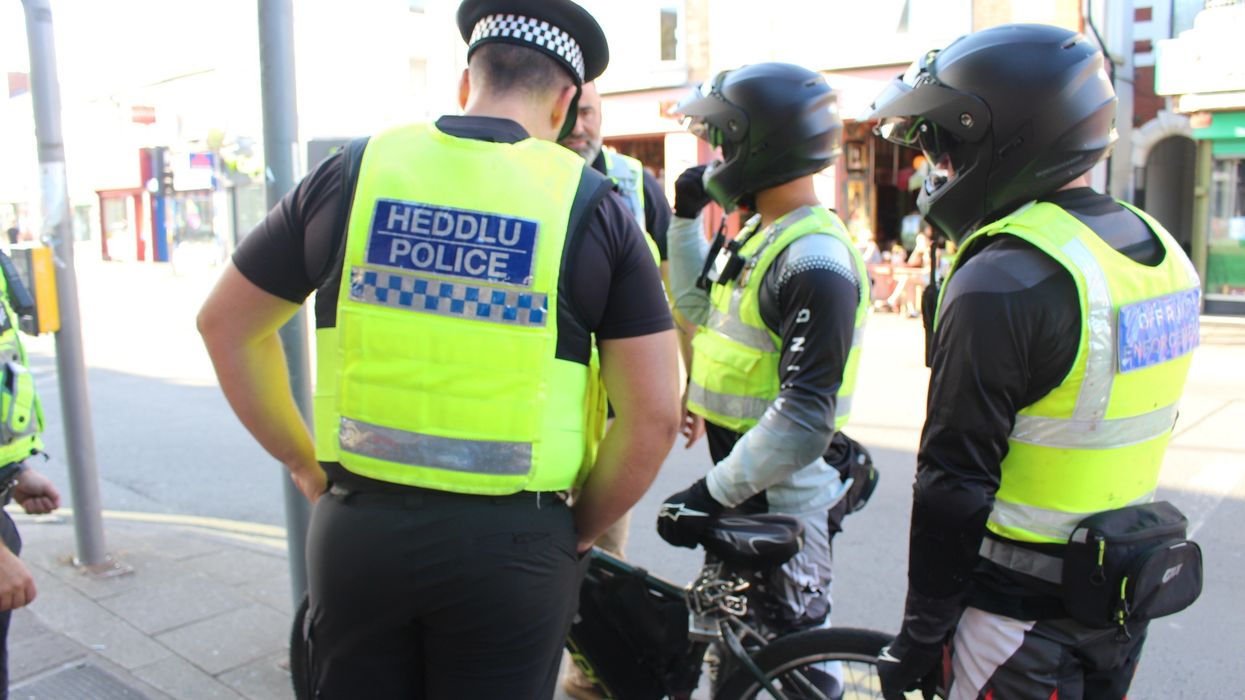 Police seizing e-bikes